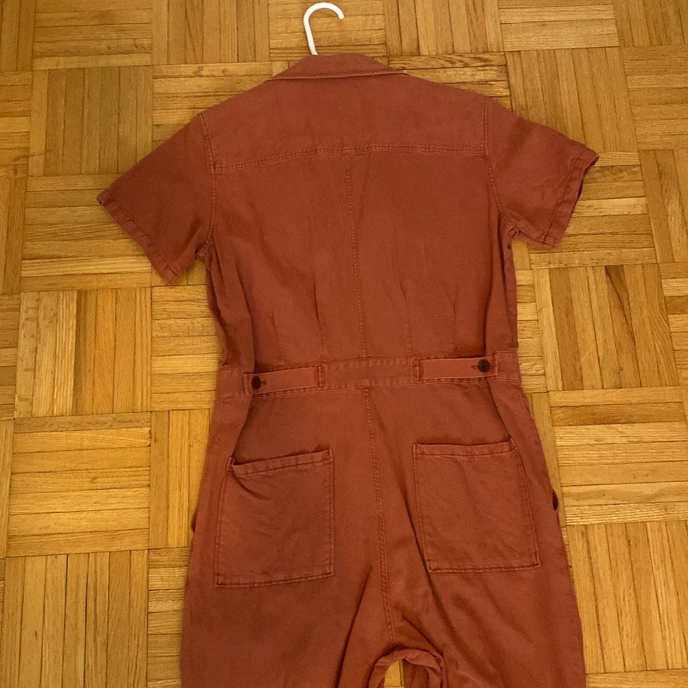 Outerknown Rust Jumpsuit - Picture 4 of 6